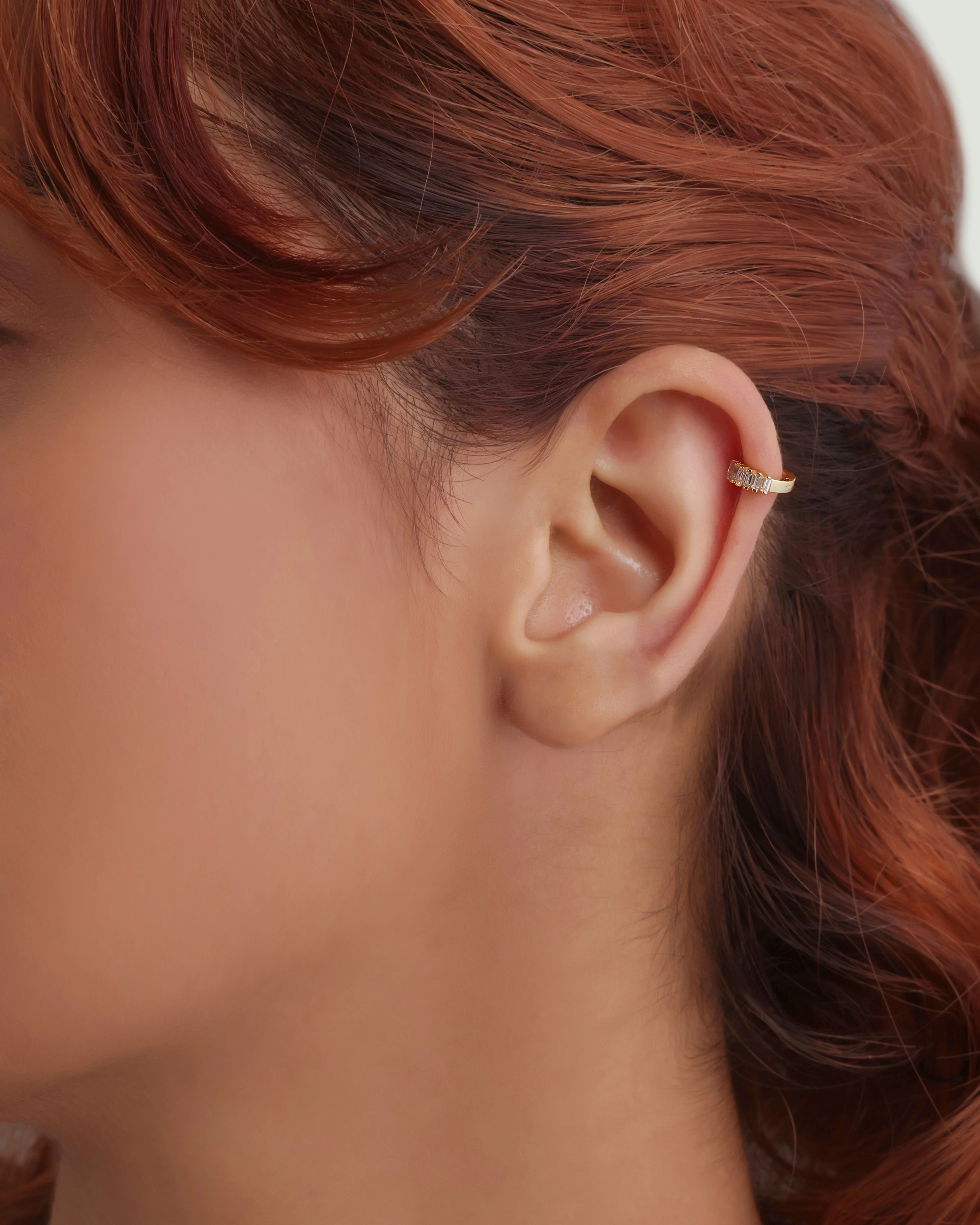 Baguette Hoop Earrings - Image 6