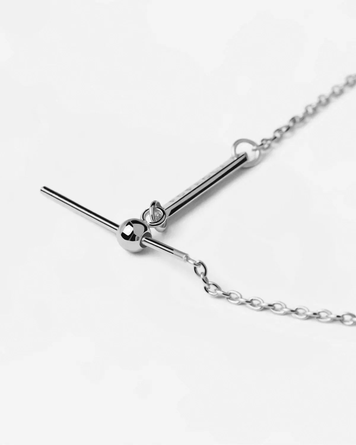 Gemini Stone Pave Zodiac Necklace - Image 3