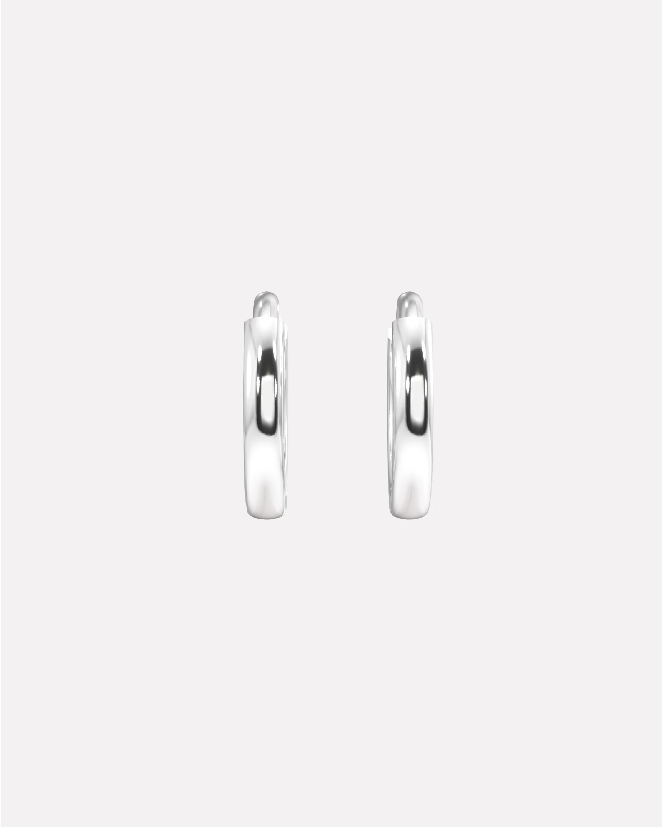 Evergreen Silver Hoops Multiple Sizes Hoop Earrings - Image 3