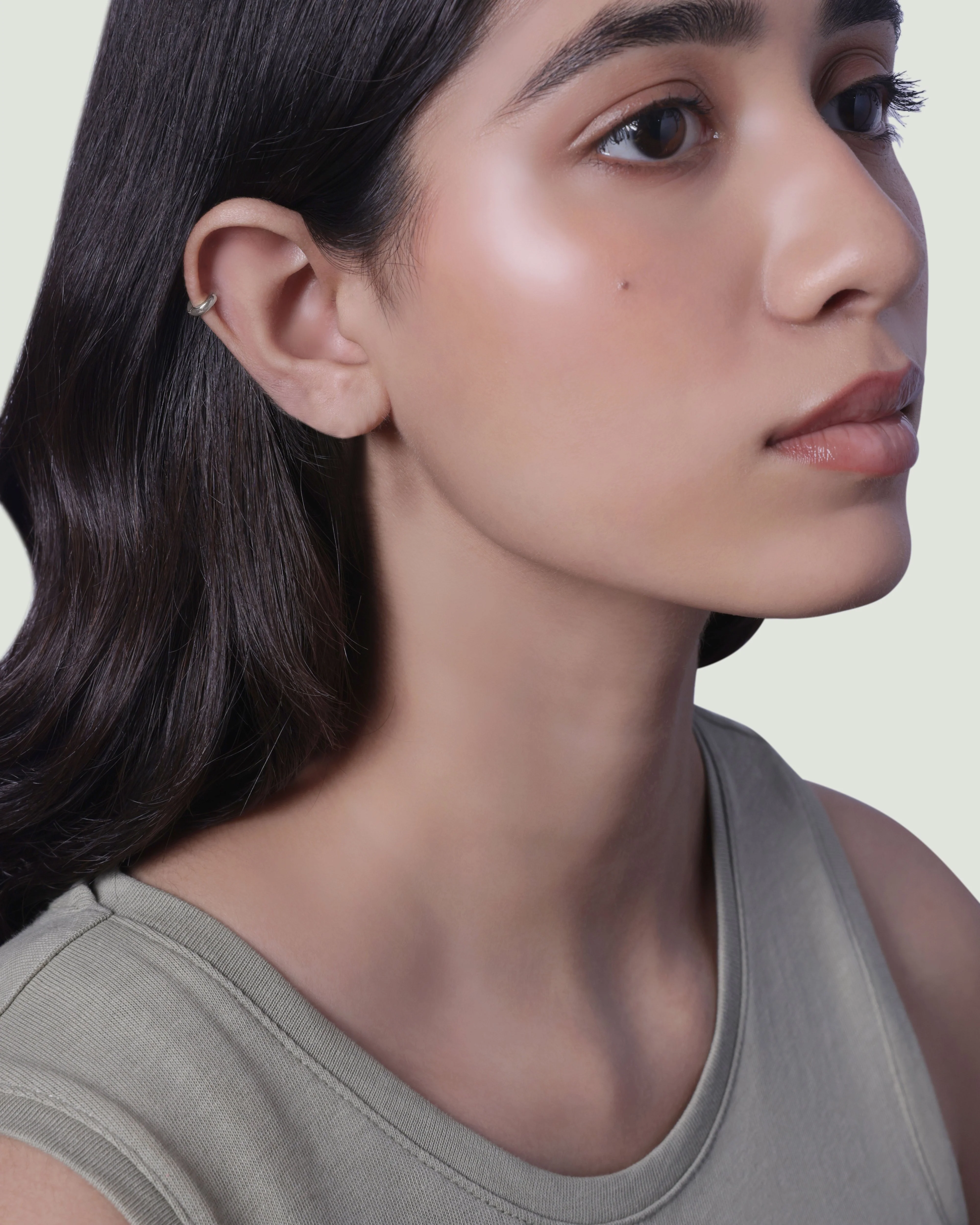 Evergreen Silver Hoops Multiple Sizes Hoop Earrings - Image 6