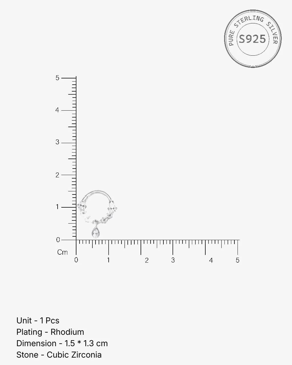 Luna Septum Ring - Image 3