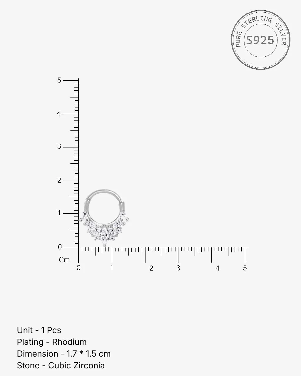 Soleil Septum Ring - Image 3