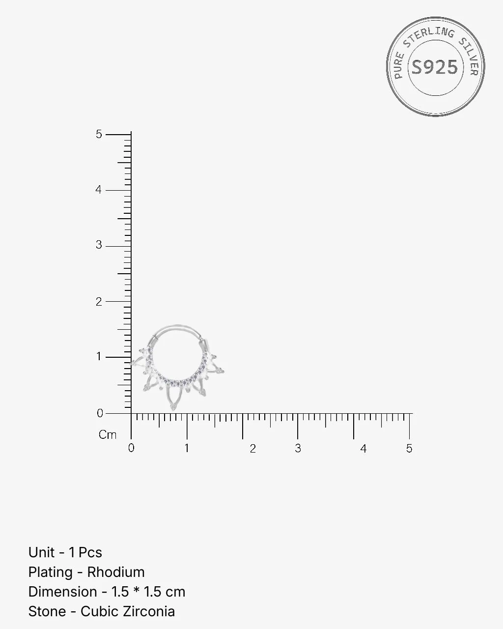 Rhythm Septum Ring - Image 3