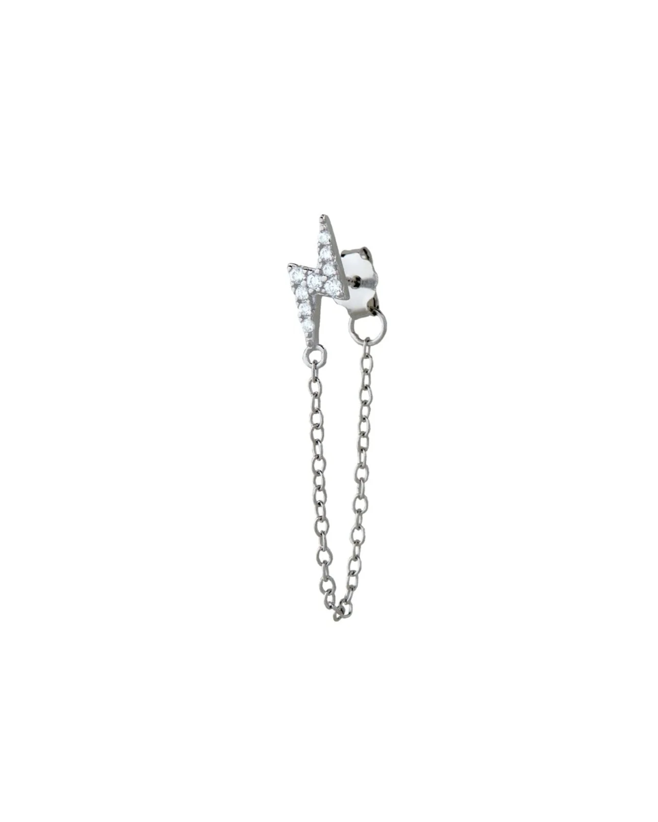 Thunder Dangler Chain Earrings - Image 3